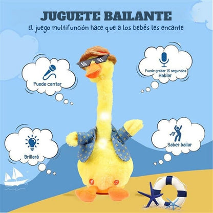 Pato Interactivo 4 en 1 - Duck Fun™ 🐥🎶