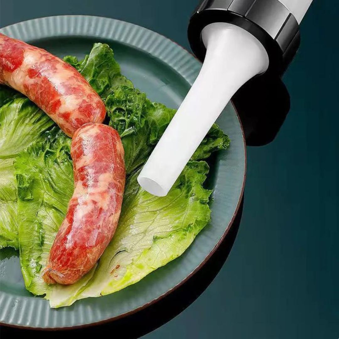 Embutidora de Salchichas 3 en 1 - SazónPerfect™  🍖🌭