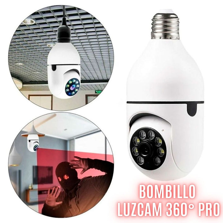 "Bombillo LuzCam 360° Pro" Camara Bombillo