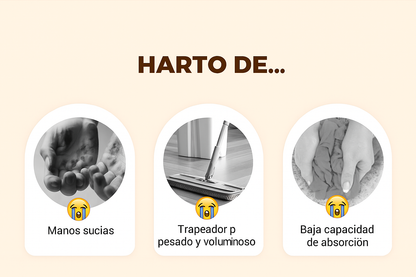 Mini Mop™ – Mopa Inteligente para una Limpieza sin Esfuerzo x 1 Unidad 🧽