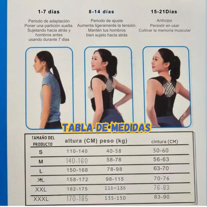PosturaPerfect™ - Corrector de Espalda y Hombros 💪🩹