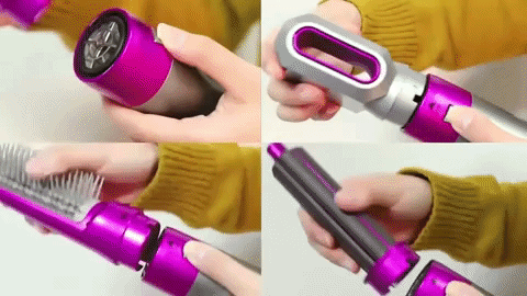 MultiHair Pro 5 en 1" cepillo para cabello 5 en 1 – Carrito Express Co