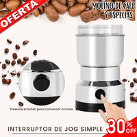 Molino Electrico De Café Y Especias ☕🌱