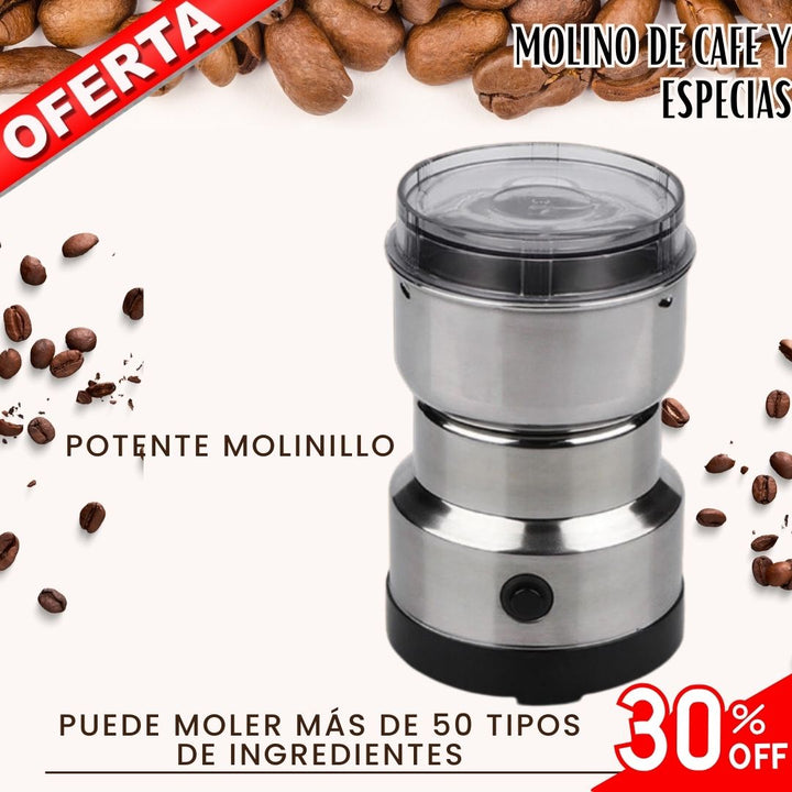 Molino Electrico De Café Y Especias ☕🌱