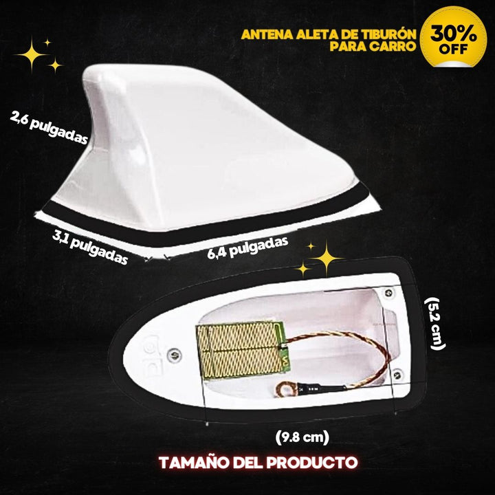 Antena Aleta de Tiburón ™ - 🦈📡