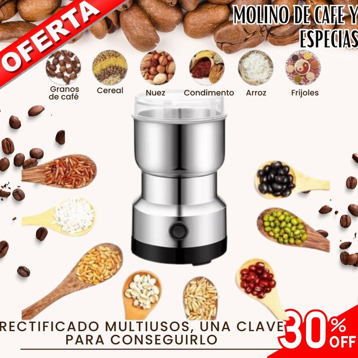 Molino Electrico De Café Y Especias ☕🌱