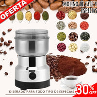 Molino Electrico De Café Y Especias ☕🌱