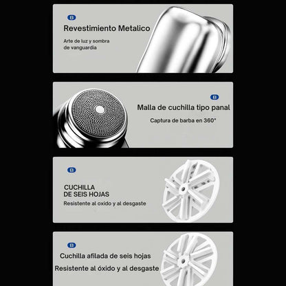 UrbanShave™ – Afeitadora Portátil USB 🪒