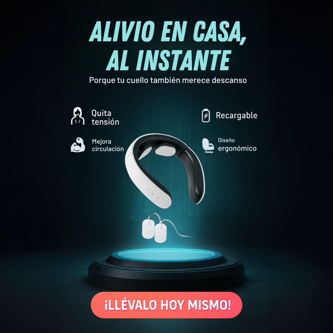 Masajeador de Cuello Pro™ – Relajación en Casa 💆