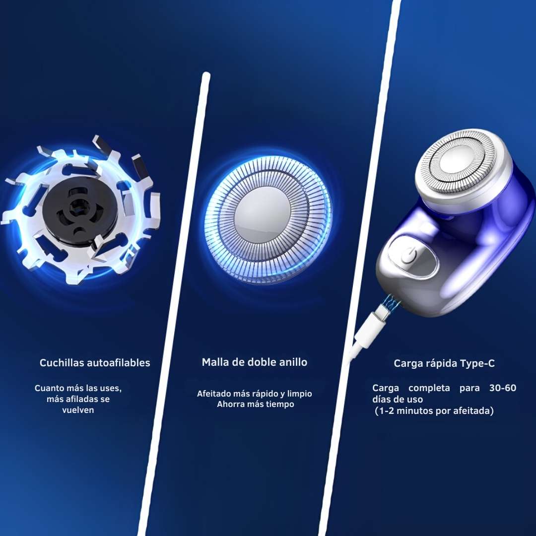 UrbanShave™ – Afeitadora Portátil USB 🪒