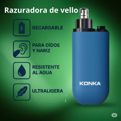 Rasuradora Nasal Pro™ – Elimina el vello sin dolor 🔌