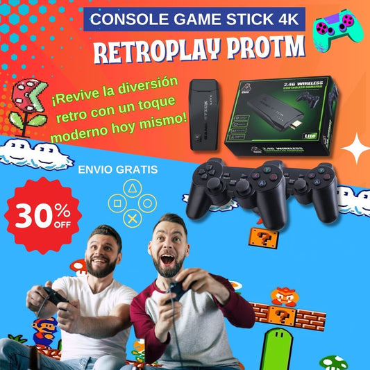 🎮 Console Game Stick 4K - RetroPlay Pro™ 📺